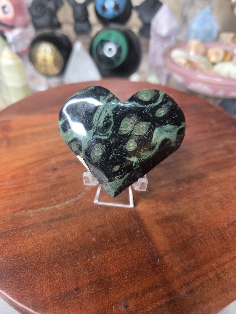Kambaba Jasper Heart 2.8 (Ancestral Connections)